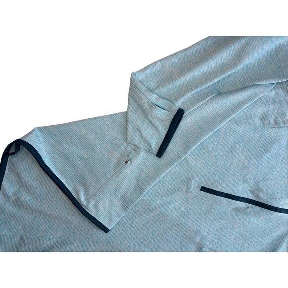 Under Armour Threadborne light blue 1/4 zip pullover - L - Picture 5 of 7